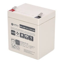 12V 12Ah Batterie au plomb (AGM), B.B. Battery EP12-12, 151x98x94 mm  (Lxlxh), Borne T2 Faston