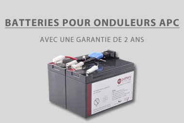 Batteries pour onduleurs : MGE, APC, Compaq, Belkin